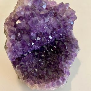 Purple crystal amethyst